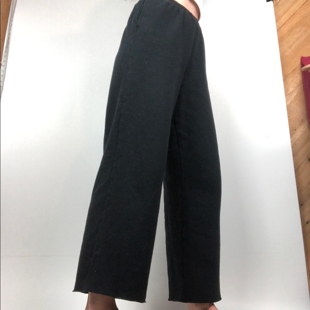 Black PacSun Wide Leg Sweatpants